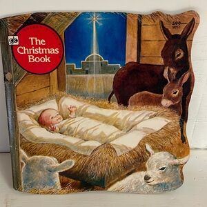 Vintage 1979 4th Edition The Christmas Book by Donna Kelly illustrated book